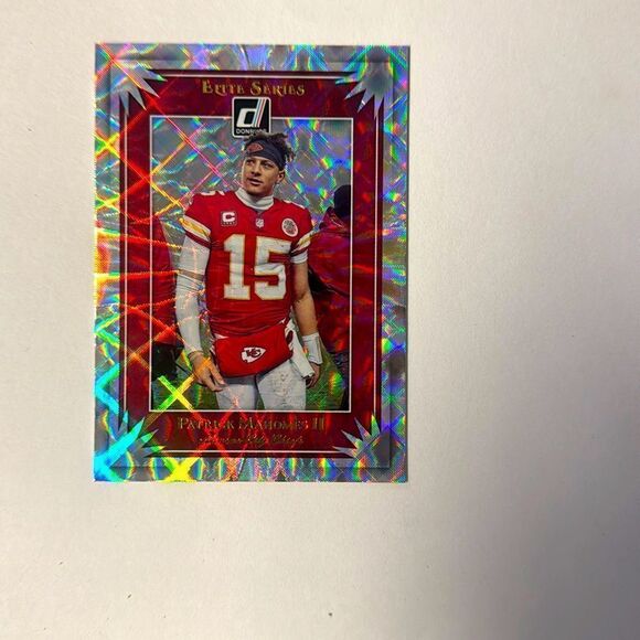 elite series tech legend refractor patrick mahomes 2019 DONRUSS #ES-23 mint cond - Picture 1 of 3